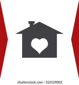 Home Icon Vector flat design style