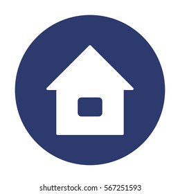 Home Icon Vector flat design style