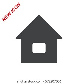 Home Icon Vector flat design style