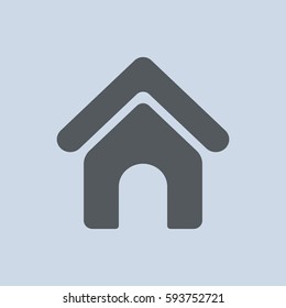 Home Icon Vector flat design style