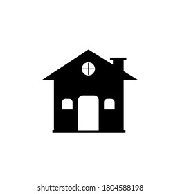Home icon vector. House building icon symbol
