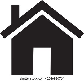 Vector de icono del hogar. Símbolo de icono de construcción de la casa.eps
