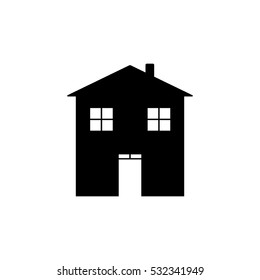 Home icon vector. House. Enter, welcome concept. Building sign Isolated on white background. Trendy Flat style for graphic design, logo, Web site, social media, UI, mobile upp, EPS10