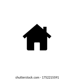 Home icon vector. House, real estate icon symbol isolated