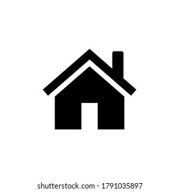 Home icon vector. House, real estate icon symbol isolated