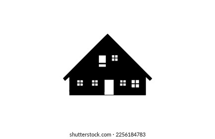 Home icon vector. House, real estate icon symbol isolated
