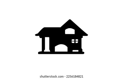 Home icon vector. House, real estate icon symbol isolated
