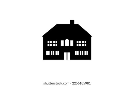 Home icon vector. House, real estate icon symbol isolated