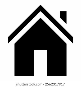 Home icon vector. House, real estate icon symbol isolated