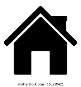 Home icon vector house sign