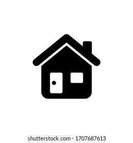 Vector de icono del hogar. Símbolo de icono de la casa