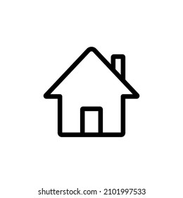 home icon vector . house symbol flat design