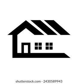 Home icon vector. House icon symbol isolated on white background