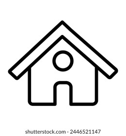 Home icon vector. House symbol isolated with background.