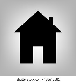 Home icon. Vector illistration