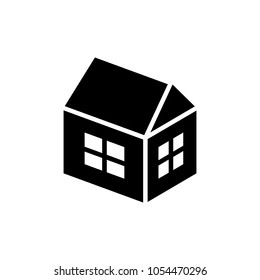 home icon, vector illustration
