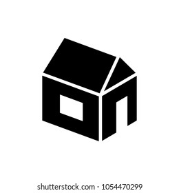 home icon, vector illustration