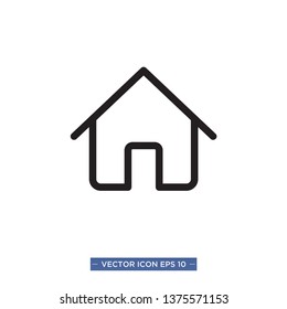home icon vector illustration