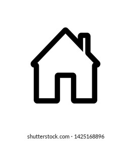 home icon vector - illustration vector