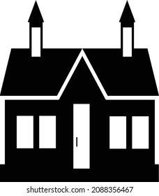Home icon vector in illustration