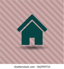 Ilustración vectorial de icono residencial