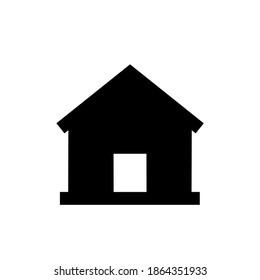 Home icon, vector illustration. Flat design style. vector home icon illustration isolated on white background, home icon Eps10. home icons graphic design vector symbols.