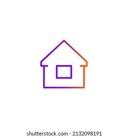 Home-Symbol. Vektorgrafik für Grafikdesign, Web, UI, App.
