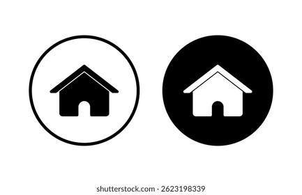 Home icon vector illustration. House sign and symbol