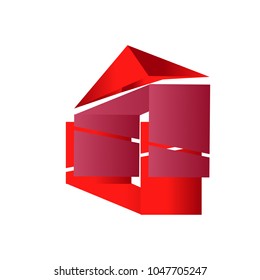 home icon vector illustration logo designer isolated interior