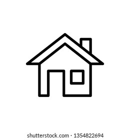 Home Icon Vector Illustration Logo Template
