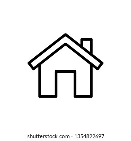 Home Icon Vector Illustration Logo Template