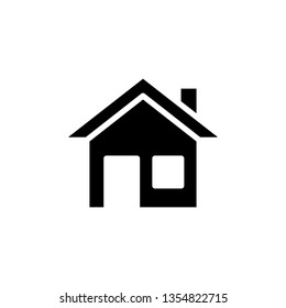 Home Icon Vector Illustration Logo Template