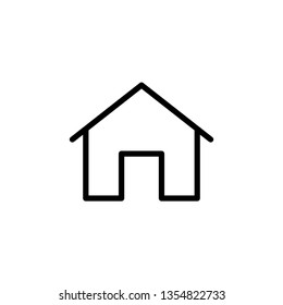 Home Icon Vector Illustration Logo Template