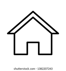 Home Icon Vector Illustration Logo Template