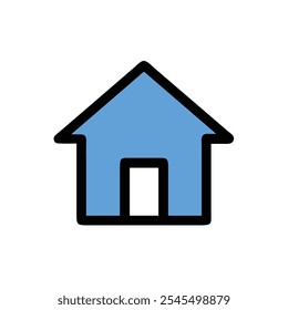 ícone inicial vetor estilo de ilustração