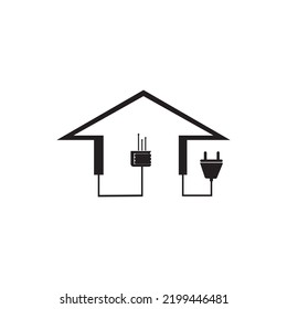 HOME ICON VECTOR ILLUSTRATION SYMBOL DESIGN 
