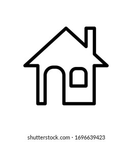 Home icon vector illustration.home icon for web