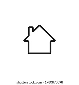 home icon vector isolated. homepage icon image. home illustration vector.