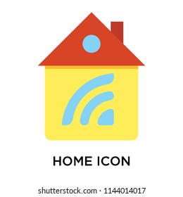 Home icon vector isolated on white background for your web and mobile app design, Home logo concept