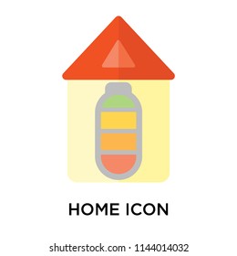 Home icon vector isolated on white background for your web and mobile app design, Home logo concept