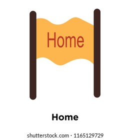 Home icon vector isolated on white background, Home transparent sign , family symbols