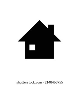 home icon vector isolated on white artboard