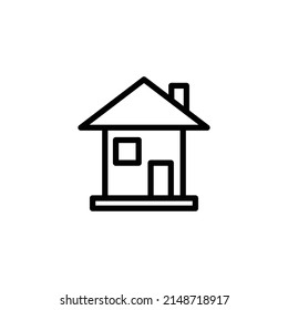 vector de icono del hogar aislado en tablero blanco