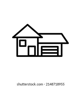 home icon vector isolated on white artboard
