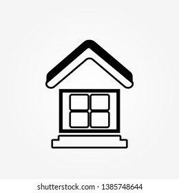 
home icon. Home Vector Line Icon. House Symbol 