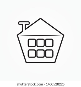 Home icon. Home Vector Line Icon. House Symbol