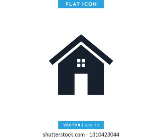 Home Icon Vector Logo Design Template