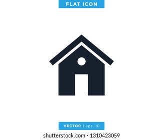 Home Icon Vector Logo Design Template