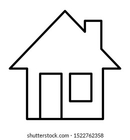 Home Icon Vector Logo Design Template