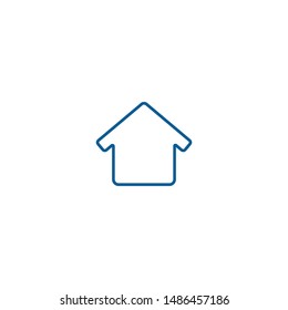 home icon vector logo element